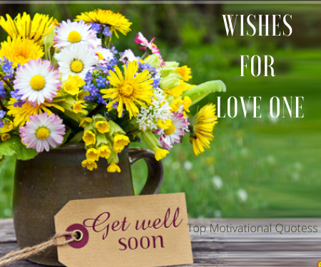 Wishes for recovery